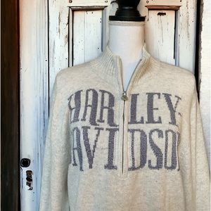 Harley Davidson metallic sweater 2XL